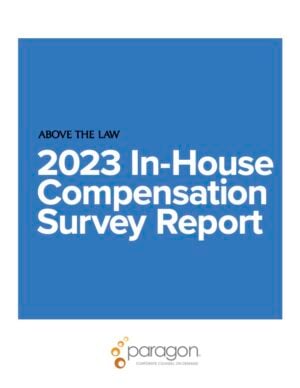 The 2023 In-House Compensation Report Is Here! 