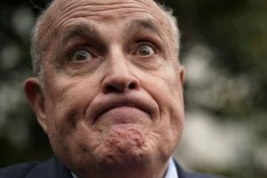 Rudy Giuliani Defames Plaintiffs On The Courthouse Steps On The First Day Of Defamation Trial